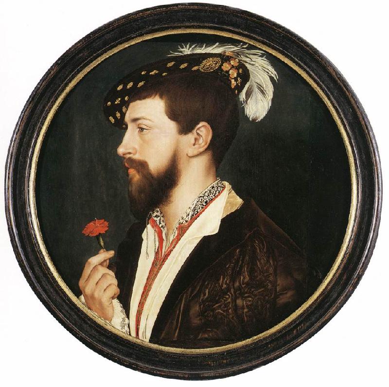 HOLBEIN, Hans the Younger Portrait of Simon George sf oil painting picture